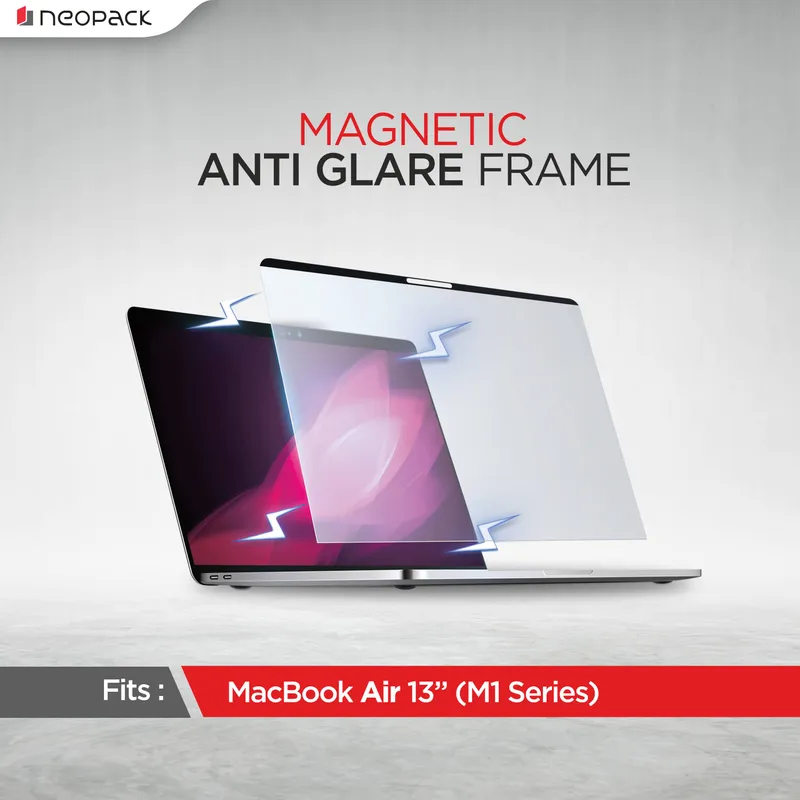 Anti-Glare Frame for MacBook Air 13" / 13.6" (Clear)