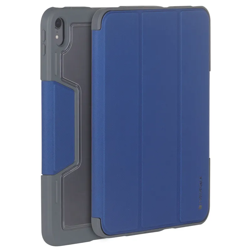 Drop Tested Defender Case with Pencil Holder for iPad Air 11, Fits: M2 & M3 Models (Bright Blue )