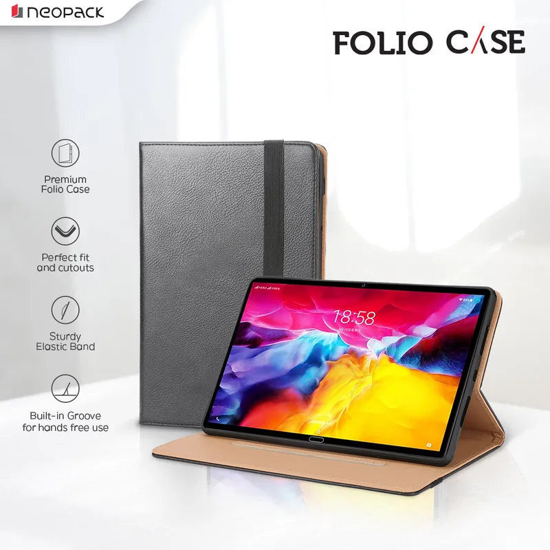 Folio Case with Hand Strap for Lenovo Tab K11 - 11 Inch (ZADG0010KR)
