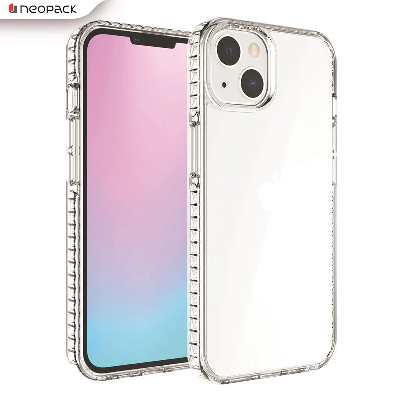 Hybrid Shockproof Case for iPhone 13 Mini (Clear)