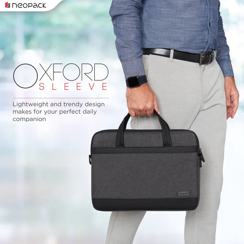 Oxford Sleeves For Upto 14.2" Macbooks (Black)