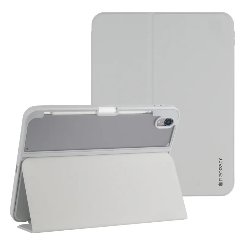 Vista Case with Apple Pencil Holder for iPad 10.9", Fits: 10th Gen & iPad 11", Fits: 11th Gen. 2025 Model (Grey)