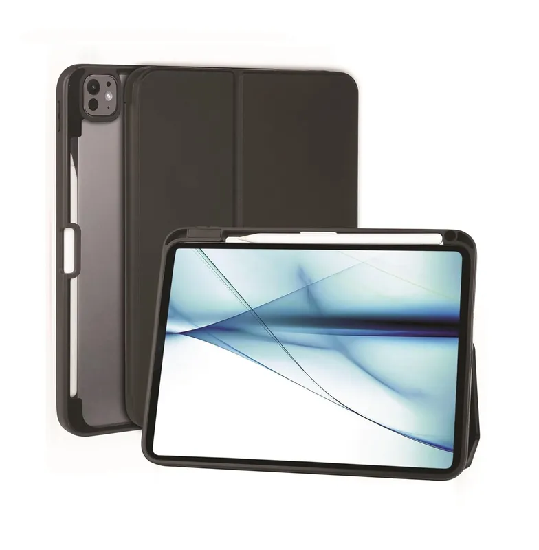 Vista Case with Apple Pencil Holder for iPad Pro 13", Fits M4 & M5 Models (Black)